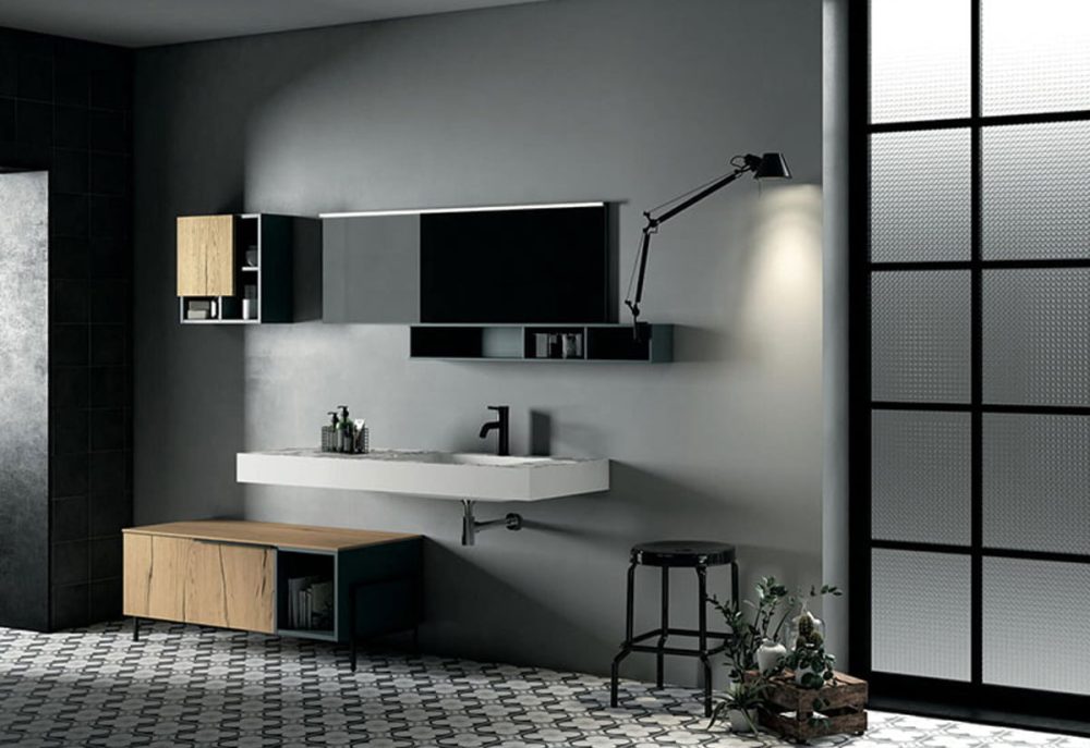 Bagno in stile evolution