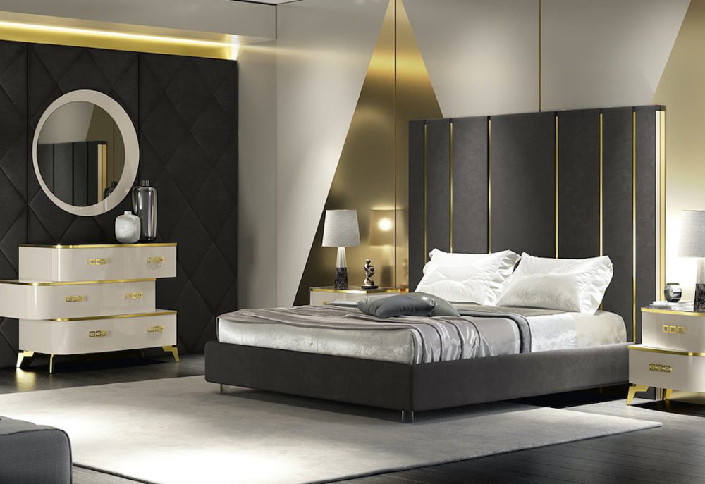 Camera in stile luxury