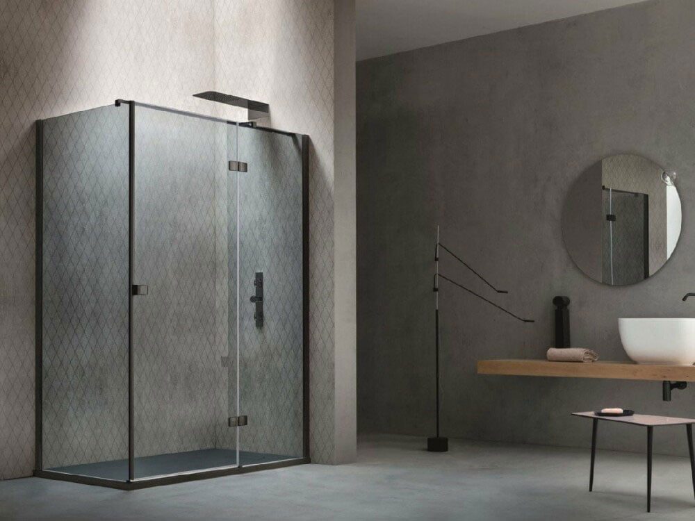 Arredamento e arredo bagno di design con box doccia arredamento treviso casa evolution