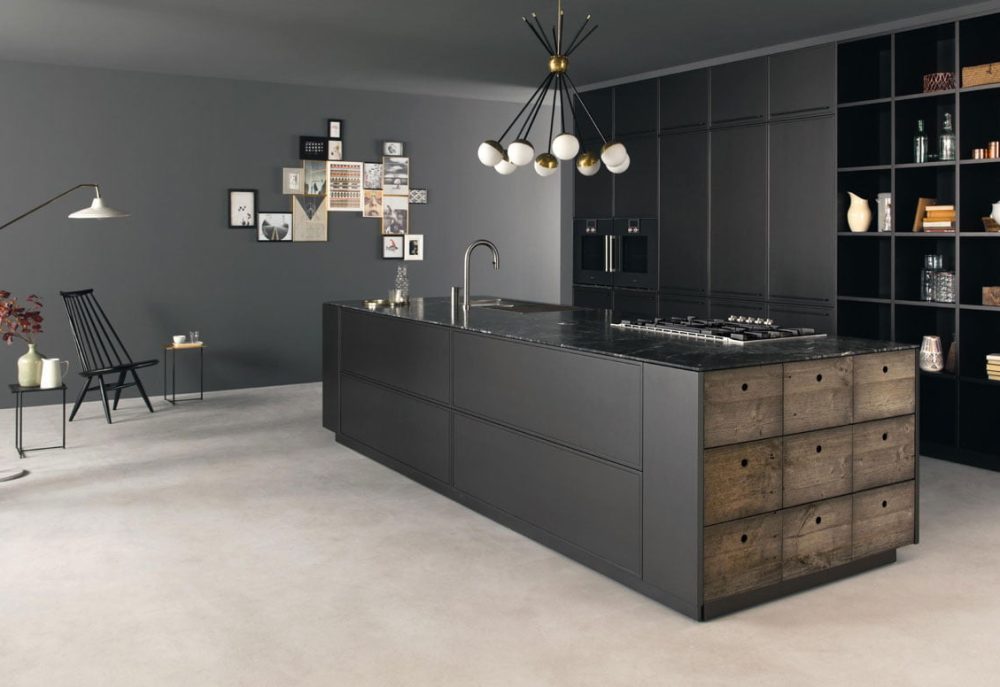 Cucina in stile industrial
