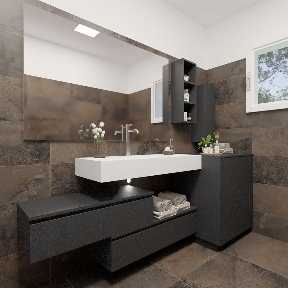 render interior design e arredamento su misura a Treviso