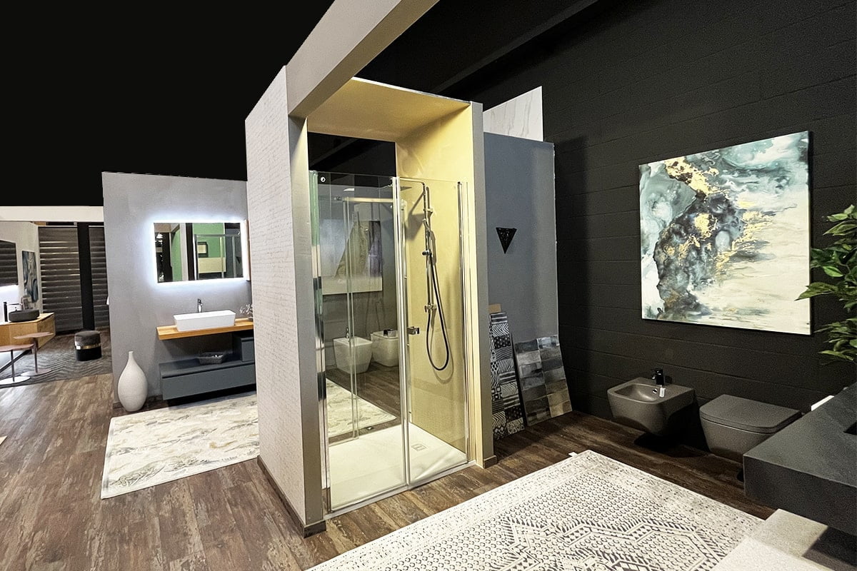 negozio di arredo bagno e interior design con showroom a treviso