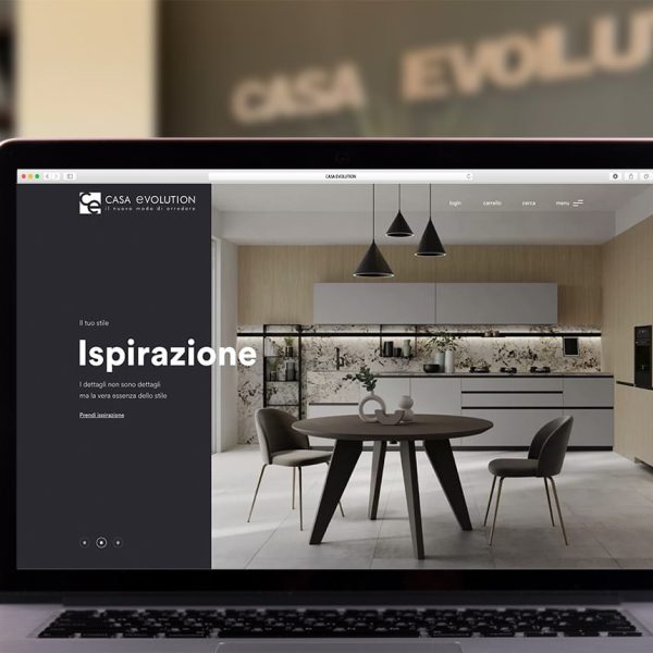 sito internet azienda di arredamento e showroom interior design a treviso casa evolution