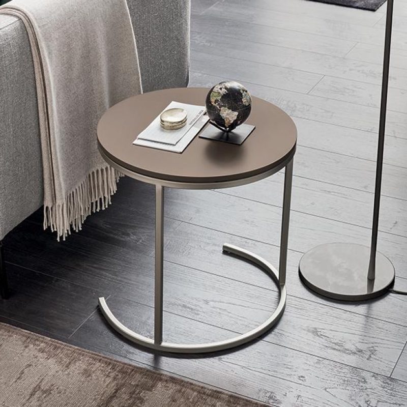 Tavolino Niko metallo laccato Maronese Casa Evolution