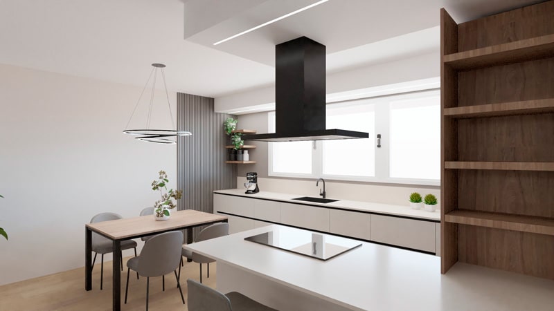 5 Idee per Cucina e Soggiorno Open-Space Eleganza e Modernità