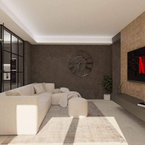 Arredamento industriale per la casa: open space, metallo, legno grezzo e design su misura Casa Evolution