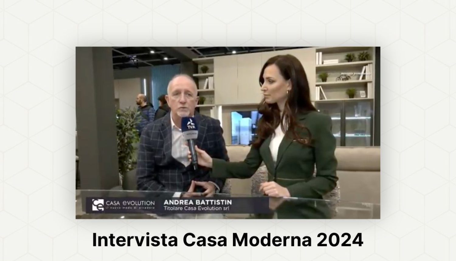 Casa Evolution a Casa su Misura 2024: intervista esclusiva ad Andrea Battistin