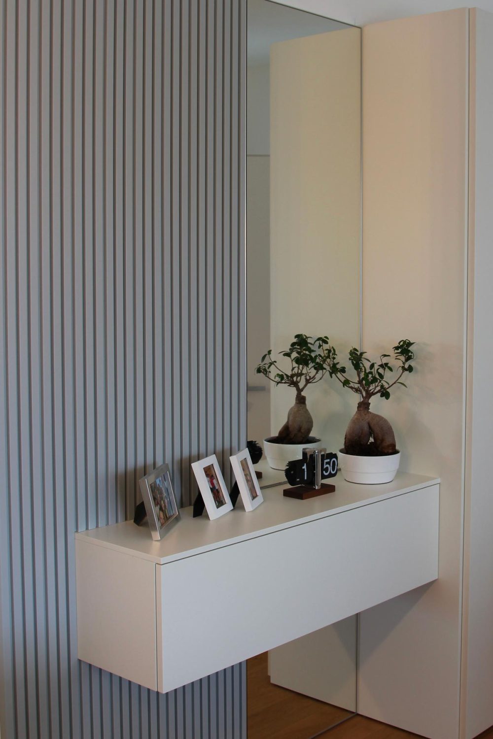 Living attico moderno e accogliente Interior design luminoso