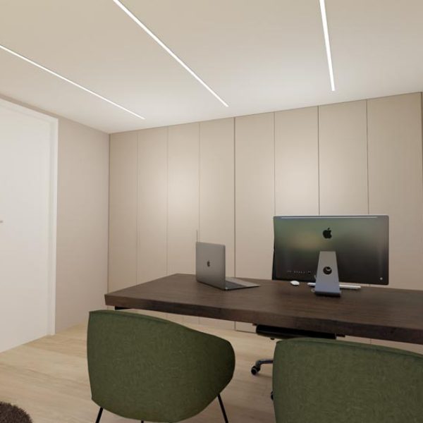 Interior design per creare studio di lavoro in casa con soluzioni su misura